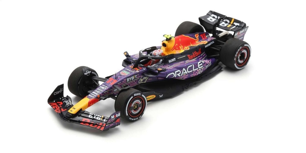 Minichamps - Oracle Red Bull Racing RB19 -  3ème place Las Vegas GP 2023 - Sergio Perez - #11 - 1/18