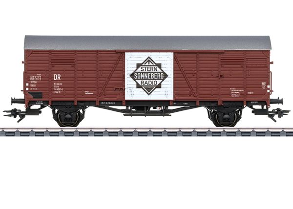 Märklin 46152 - Wagon marchandises couvert Gbkl  "Stern Sonneberg Radio" - DR - HO