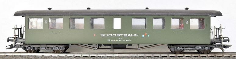 Roco 44732 - Voiture voyageurs - 2ème classe - Südostbahn - CH - HO