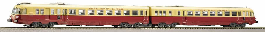 Roco 63117 - Automotrice TEE 442/448 Lemano - 1ère classe - FS - DC + lumières - HO