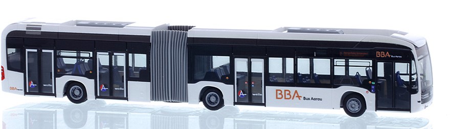 Rietze 77623 - Mercedes-Benz eCitaro G BBA Bus articulé - Aarau (CH) - 1/87