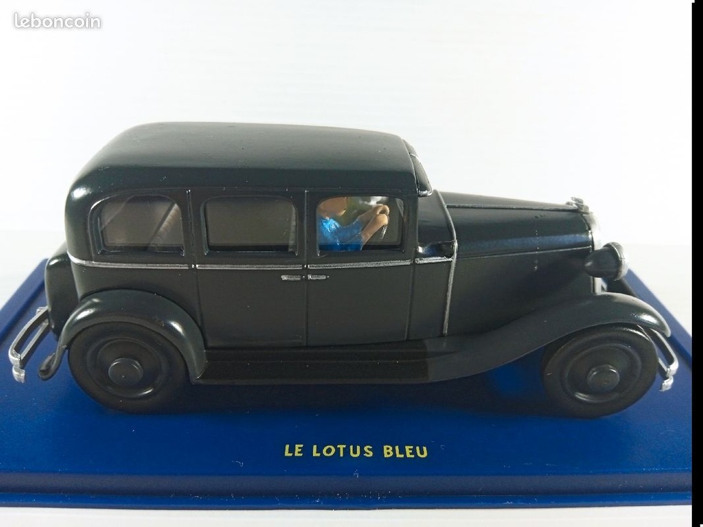 En voiture Tintin - La Limousine en route vers Nankin du "Lotus Bleu (1946)" - (Occasion vérifiée)