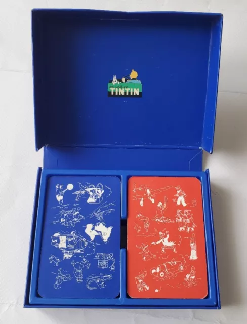 En voiture Tintin - Jeux de Carte Tintin en Voiture 2001- Collector Limited Edition - (Occasion vérifiée)