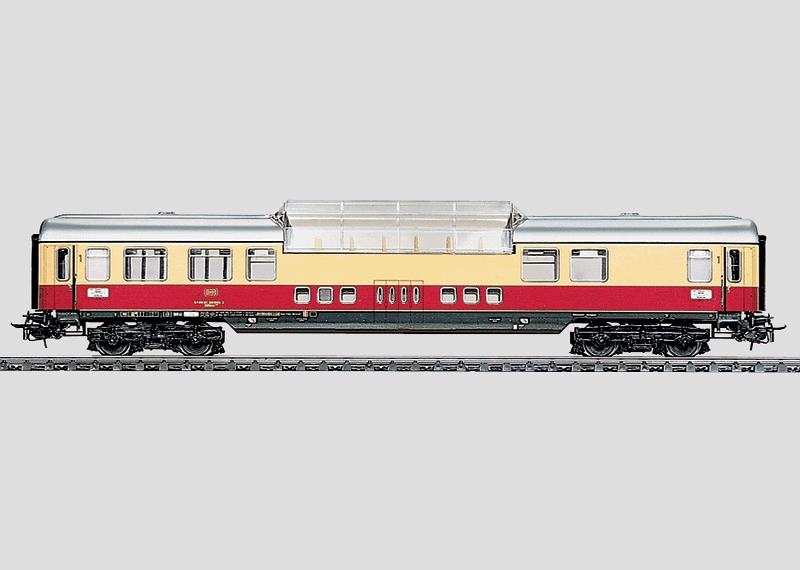 Märklin 4090 - Voiture voyageurs pour train express à toit panoramique - 1ère classe - DB - HO