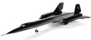 E-Flite - Avion SR-71 Blackbird - BNB - Électrique avec 2 turbines de 40mm - Avec récepteur et servos montés - Sans émetteur ni accu (224S30) ni chargeur