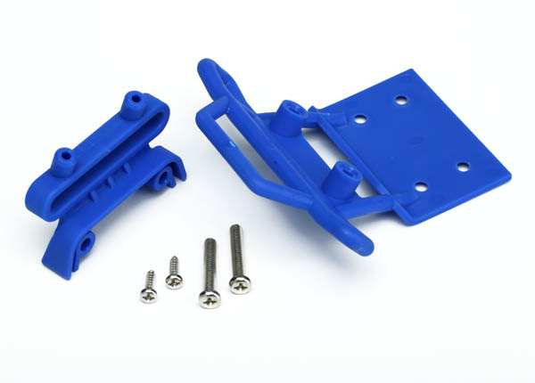 Traxxas 3621X - Bumpter frontal bleu pour Big Foot (3604-61)