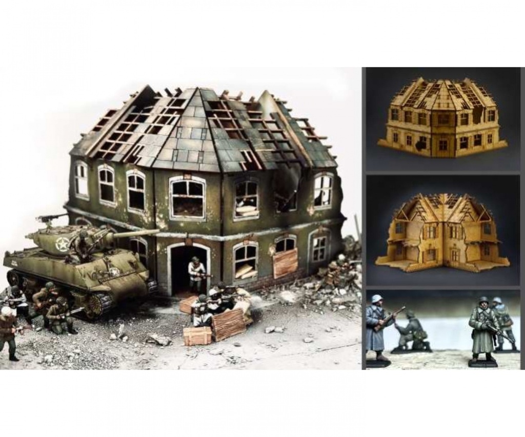 Italeri 6186 - Diorama Set - Bastogne Siege - 1/72