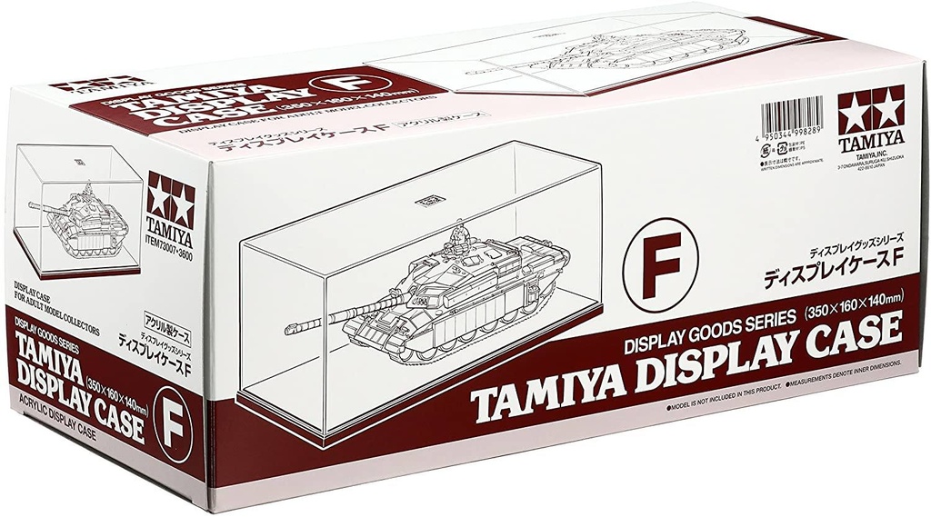 Tamiya Display Vitrine F - 350X160X140mm