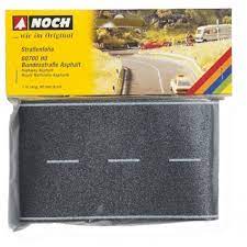 [NOC-60700] Noch 60700 - Route goudronnée asphalt 80mm large 1 m long - HO, TT