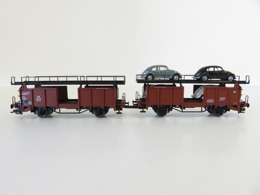 [FLE-98 5809] Fleischmann 98 5809 Wagon transport voitures HO