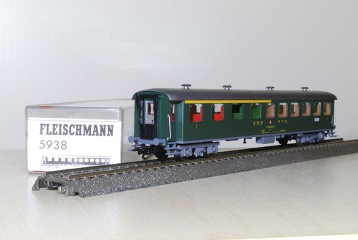 [FLE-5938] Fleischmann 5938 Wagon SBB FFS 1ère et 2ème classe "HO"