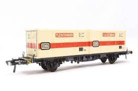 [FLE-1476] Fleischmann 1476 Wagon container DB Fleischmann "HO"