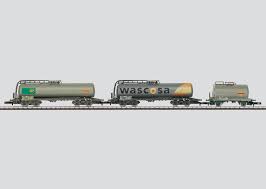 [MAR-82202] Mini-Club 82202 - Set de wagons containers BP, Wascosa "Z"