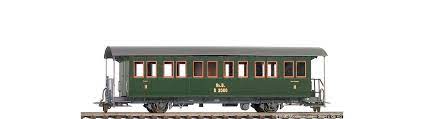 [BEM-3230 140] Bemo 3230 140 - Wagon voyageurs (2 essieux) RhB B 2060 - HOm