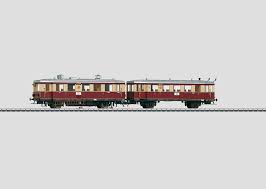 [MAR-37707] Märklin 37707 - Autorail Diesel avec remorque - BR VT 135 + VB 140 (DRG) - HO