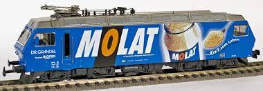 [HAG-186 Molat] HAG 186 - Locomotive Re 4/4 BT "Molat" - HO