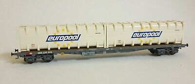 [HAG-356 Europool] HAG 356 - SBB Wagon conteneur en vrac "Europool" - AC - HO