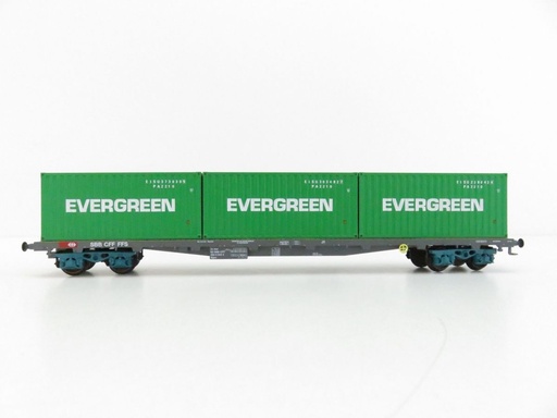 [HAG-366 Evergreen] HAG 366 - SBB Wagon "Container de sécurité 20" Evergreen - AC - HO