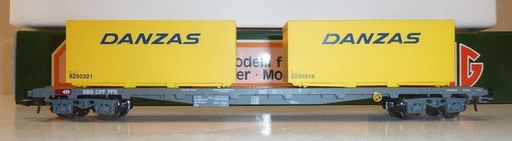 [HAG-372 Danzas] HAG 372 - SBB Wagon transport mobile "Danzas" - AC - HO