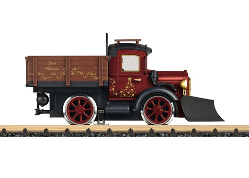 [MAR-L24681] LGB 24681 Locomotive camion chasse-neige de Noël -  G