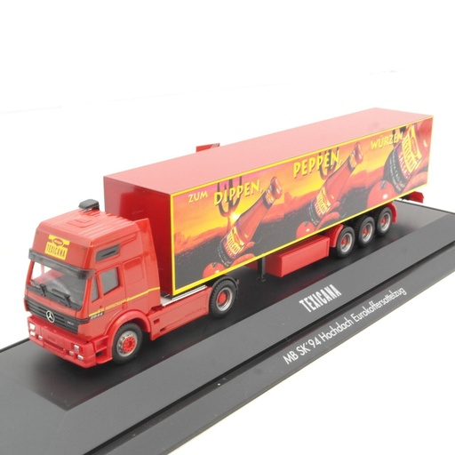 [HER-184939] Herpa 184939 - Mercedes-Benz SK '94 semi-remorque à fourgon Euro 2a/3a - 1/87