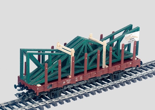 [MAR-46362] Märklin 46362 - Wagon à ranchers avec chargement - DB - HO