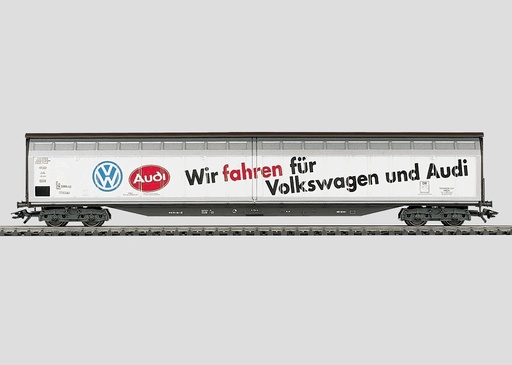 [MAR-48031] Märklin 48031 - Wagon marchandises à parois coulissantes grande capacité "VW-Audi" - DB - HO