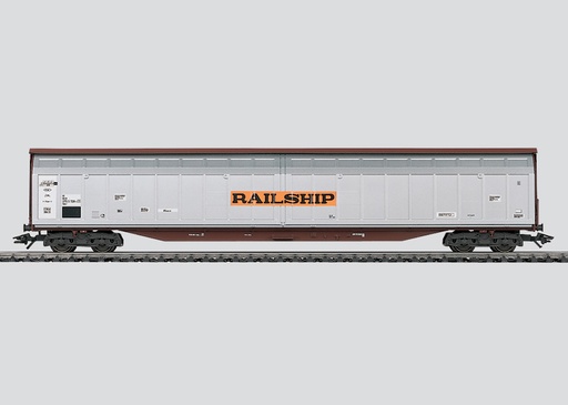 [MAR-48033] Märklin 48033 - Wagon marchandises à parois coulissantes grande capacité "Railship" - DB - HO