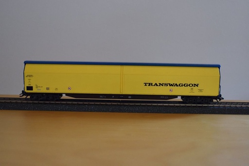 [MAR-48034] Märklin 48034 - Wagon marchandises à parois coulissantes grande capacité "Transwaggon" - DB - HO