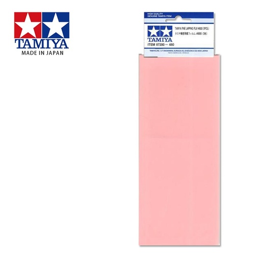 [TAM-87200] Tamiya 87200 - Fine Lapping Film 8000 (3 pièces)