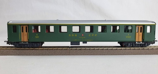 [HAG-416] HAG 416 - SBB-CFF Wagon voyageurs 1ère classe - DC - HO