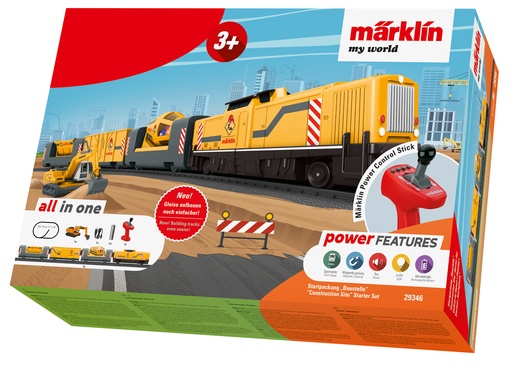 [MAR-29346] Märklin 29346 Coffret départ "Chantier" - My World