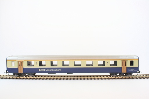 [HAG-458] HAG 458 BLS Wagon voyageurs standard "Lötschbergbahn" - 1ère classe HO (AC)