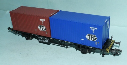 [MAR-4768] Märklin 4768 - Wagon porte-conteneurs "TFG" DB - HO 