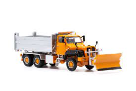 [ACE-82.002331] ACE 002331 - Saurer D330N Kipper Armée 6X6 avec chasse-neige - 1/87 