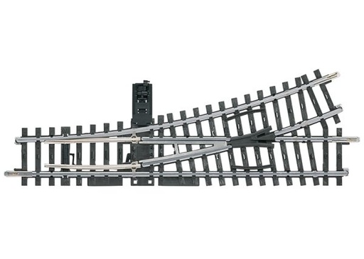 [MAR-2265] Märklin 2265- Voie K Aiguillage gauche -168,9mm - R 424,6mm - 22,5° - HO 