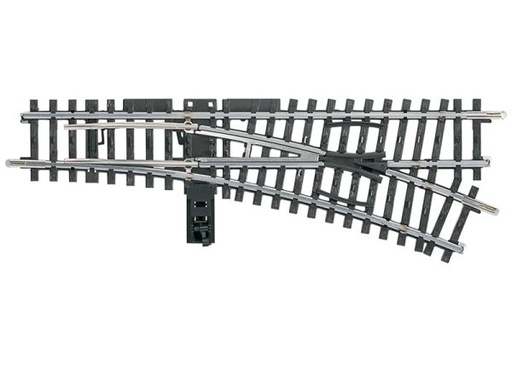 [MAR-2266] Märklin 2266- Voie K - Aiguillage droite -168,9mm - R 424,6mm - 22,5° HO 