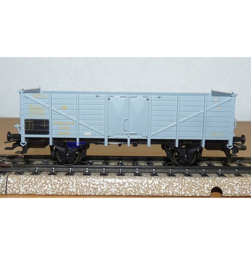 [MAR-4895] Märklin 4895 - Wagon de marchandises ouvert - K.Sächs.Sts.E.B - HO     