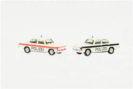 [BRE-92400] Brekina 92400 - Set de 2 BMW "Polizei Solothurn"  - 1/87 