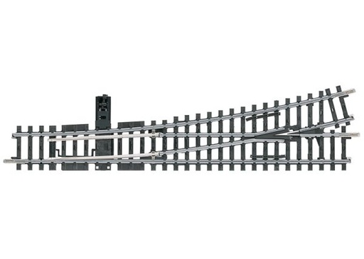 [MAR-22715] Märklin 22715 - Aiguillage gauche de voie K -Longueur 225 mm - R=902.4 mm - 14° - HO  