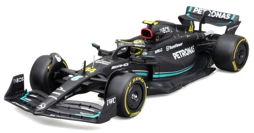 [BUR-1828028-44] Burago - Mercedes-AMG F1 W14  Perf.  - L. Hamilton #44 - 2023 - 1/24 