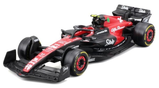 [BUR-1838085-24] Burago - Alfa Romeo F1 Team Stake C43 - 2023 - #24 - Z. Guanyu - 1/43 (sans le pilote)     