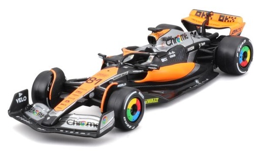 [BUR-1838087-81] Burago - McLaren F1 Team MCL60 - 2023 - #81 - O. Piastri - 1/43 (sans le pilote)     