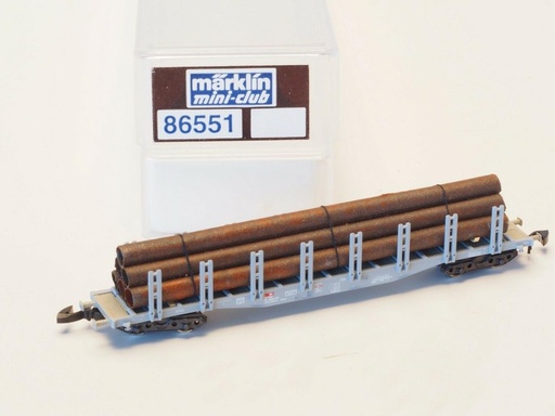 [MAR-86551] Mini-Club 86551 - Wagon à ranchers avec chargement de bois - SBB-CFF - "Z" 