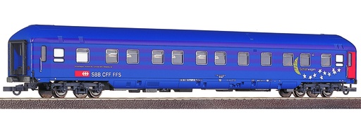 [ROC-45073.1] Roco 45073.1 Exact 1:87 - Wagon-Lits "Lune et étoiles" - SBB-CFF-FFS - HO   