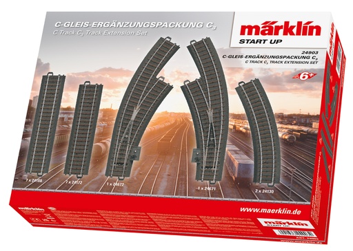 [MAR-24903] Märklin 24903 Coffret complément C3, Voie C