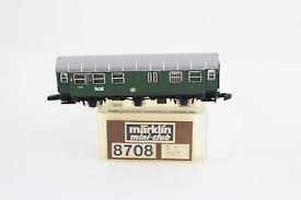 [MAR-8708] Mini-Club 8708 - Voiture voyageurs 2ème classe et bagages - DB - "Z" 