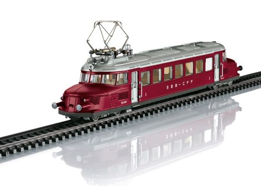 [TRI-25860] Trix 25860 - Automotrice rapide Série RCe 2/4 "Flèche rouge" - Oensingen-Balsthal-Bahn AG (OeBB) - SBB-CFF - DC - HO 