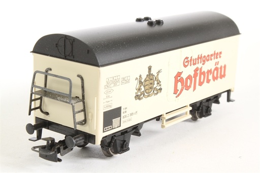 [MAR-4439] Märklin 4439 - Wagon couvert réfrigérant à 2 essieux - "Hofbräu" - DB - HO