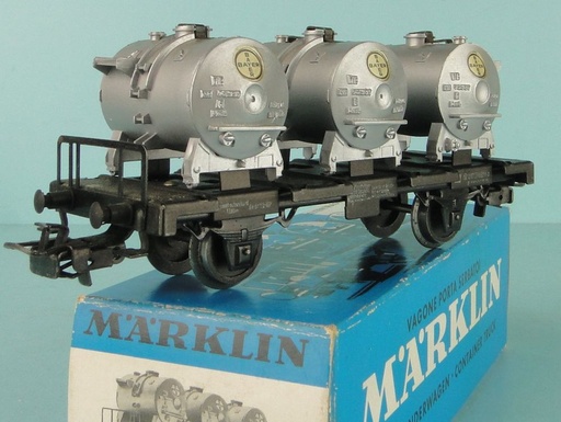 [MAR-4520] Märklin 4520 - Chariot à conteneurs "Bayer" - DB - HO